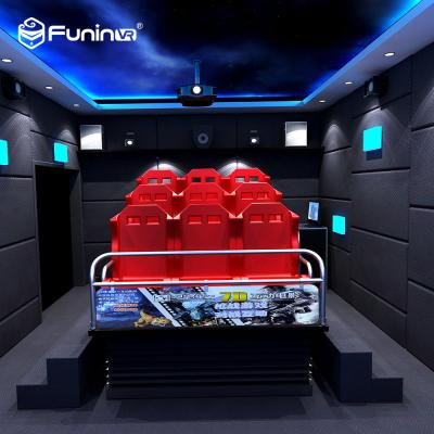 China Sheet Metal Amusement Play Station Virtual Reality 9D Cinema VR Arcade Game Machine 7D Coin Operated for sale