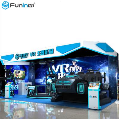 China VR theme park design profit funinvr theme park 9d vr simulator virtual reality high simulation rides for sale