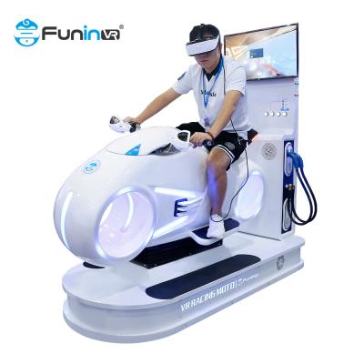 China Funin VR Motorbike 9D Electric Car Racing Motorcycle Game with VR Glasses for Private Theater ZY-VR-1GL2 for sale