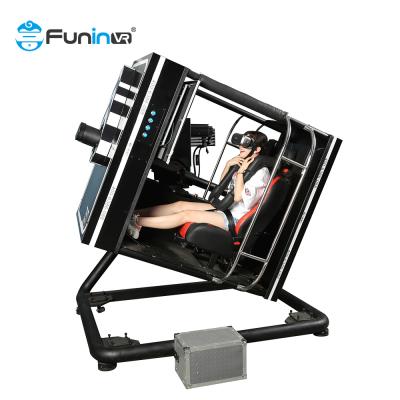 China Steel Metal Game Center VR Flight Simulator 720 Degree Rotation Flight Simulator for sale