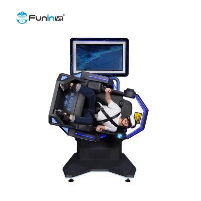 China Metal Funin Amusement Station Simulator vr Games Flight Simulator 9D VR Cockpits for sale