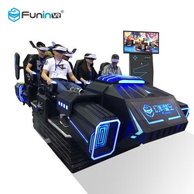 China Sheet Metal Funin VR Virtual Reality Simulator 9D 2020 vr 6 seats cinema simulator for amusement park for sale