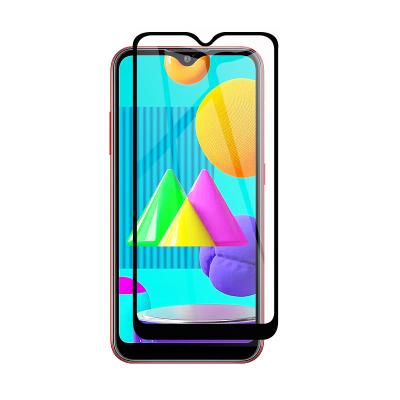 China Mobile Cell Phone 280AB Glue Tempered Glass Film Protector For Samsung Galaxy M01 Screen Guard for sale