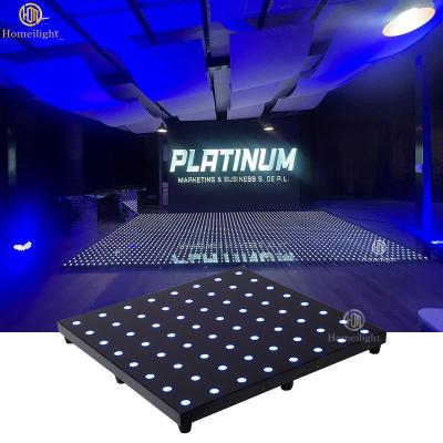 China 2024 New Arrival LED RGB Video Dance Floor for Stage Wedding Disco Party Fashion Show for sale