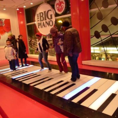 China Piano Music Dance Floor for Event Dancing Tiles RGB Lecture Stage Club DJ Equipment 1- for sale