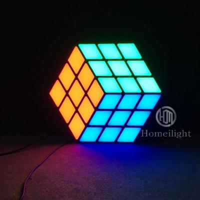 China RGB Full Color LED 3D Magic Cube Wall Light for Stage and Club Disco Lighting for sale