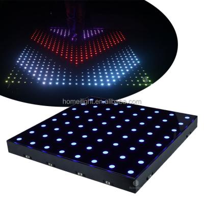 China Colorful 3D Wireless Infinity Mirror Dance Floor Mat with SMD 5050 LED Light Source for sale