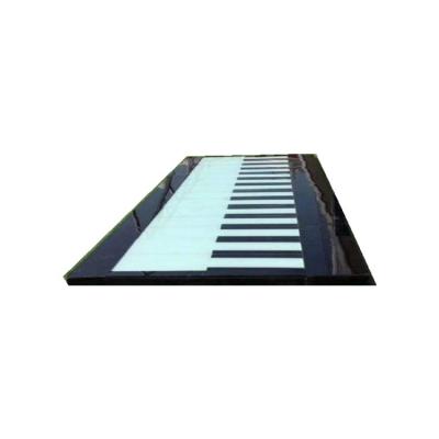 China Support Dimmer Yes Taiwan Epistar Chip Outdoor RGB Color Interactive Piano Dance Floor for sale