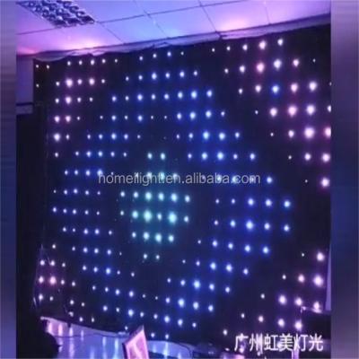 China Flexible LED Mesh Video Curtain Display P18 for Resolution Display for sale