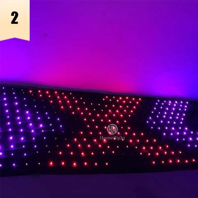 China Flexible Backdrop RGB 3in1 LED Star Video Curtain Cloth for Nightclub Stage Decoration for sale