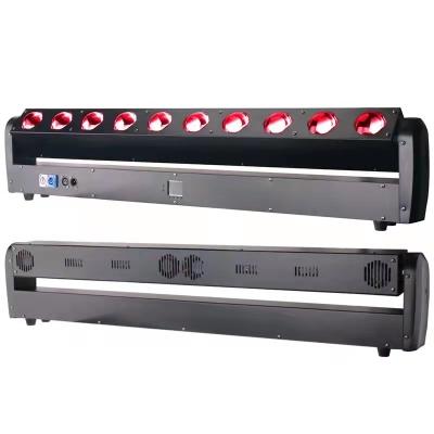 China Stage Lighting Equipment with Portable RGB 4in1 full color 10*40W LED Beam for sale