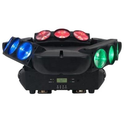 Chine RGBW 4in1 9 yeux araignée LED mouvement de la tête IP20 pour le club de discothèque à vendre