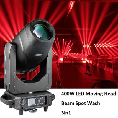 China 6000K Disco Stage Light High Power 400W LED Beam Moving Head met CMY Te koop