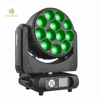 China 12pcs LED Moving Head Beam 12*40W LED Zoom Beam Wash Moving Head Light Para Eventos de Estágio à venda