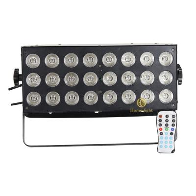 China 3500-8000K LED Stage Flood Light 24pcs*6W Dj Light DMX512 LED Wall Washer Lighting for sale