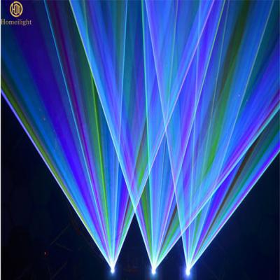 Cina 2W 8W 10W Full Color Laser Light Beam 5W Laser Light / RGB Stage Laser Light in vendita