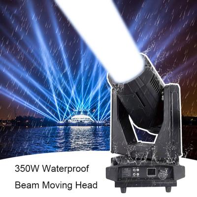 China Stage Performance Waterproof 17r 350w Beam Moving Head Light With 14 Colors White Light for sale