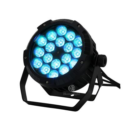 China IP65 18*18W RGBWA UV LED Par Uplight for Outdoor Entertainment Waterproof Par Light for sale