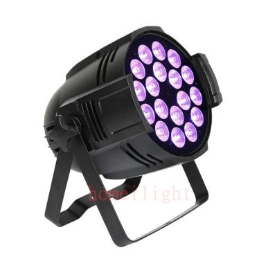 China LED Light Source 4in1 18pcs 12W DJ Equipment Par Lights for Church Projection for sale