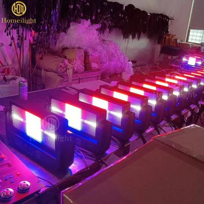 China 400W RGBW LED Stage 12+12 Section Head Strobe Light Led Disco Laser Stage Lights for Church for sale