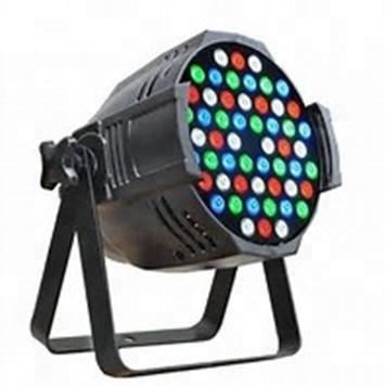 Cina 18pcs 24pcs LED Par Can Lights 54pcs 3w Par Led RGBW DMX DJ Stage Decoration Light in vendita