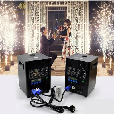 China Spark 600W Sparkle Machine Colorful Party Popper Cold Firework for Event and Wedding for sale