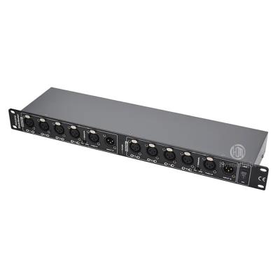 China 8 Way DMX Splitter Isolator Amplificador de sinal para iluminação de palco cabeça móvel à venda