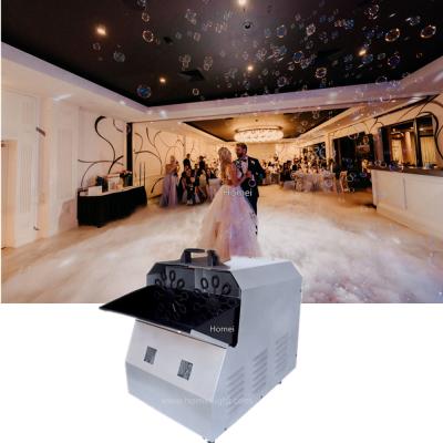 China New arrival Homei stage lighting portable bubble machine for wedding stage effect for sale