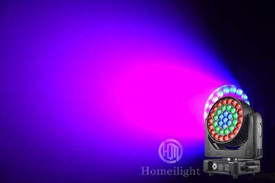 China Most Popular 37x15W Zoom Moving Head Light 37pcs Night Club Beam Wash Light for sale