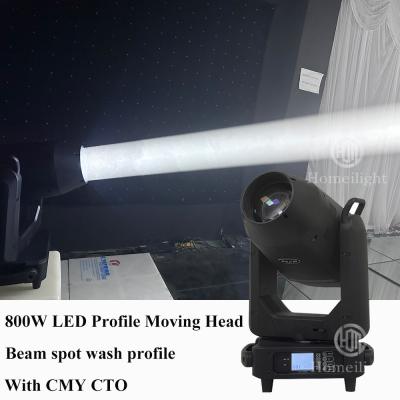 Κίνα 800W LED Θέατρο Κινούμενο Φως Κεφαλής CTO CMY LED Beam Spot Wash Framing Κινούμενο Φως Κεφαλής προς πώληση