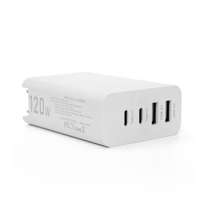 China Best Price Safe Convenient High Quality 120W PD 120W Usb PD Fast Charging 4 White Fast Charging Charger Charger for sale