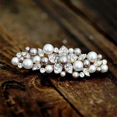 China Full Round Alloy Pageant Crown For Sale Pear And Crystal Princess Tiara for sale