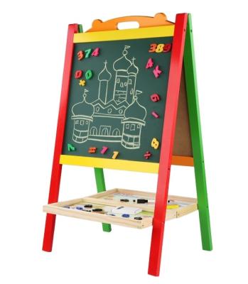 China Eco-Freindly Wooden Magic Sketch Set For Children Toy Wooden Puzzle For Children To Study Drawing Board for sale