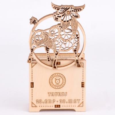 China Hot Selling Wooden + Metal Factory 3D Toys Puzzle DIY Educational Wooden Music Box For Children Amusement for sale