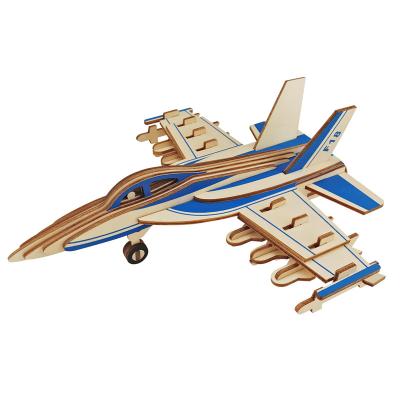 China HORNET BOMBER BOMBER TOYS Jigsaw Puzzle Eco-friendly Educational Wood Material for Teens and Adult for sale