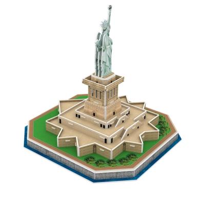 China 3D DIY Puzzle Statue of Eco-friendly Material Educational Liberty for World Famous Architecture of Drop Shipping for sale