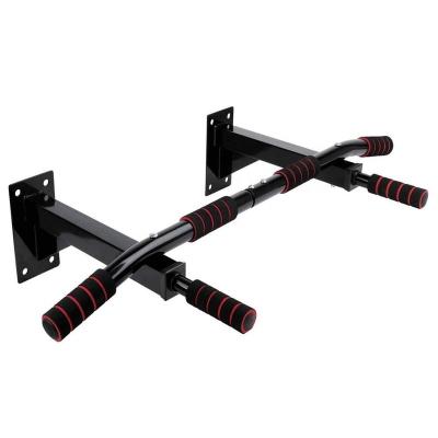 China Wellshow Durable Sports Equipment Chin Up Pull Up Exercise Wall Mounted Bar Chinning Up Bars Frame Workout Dip Station Holds Bars for sale