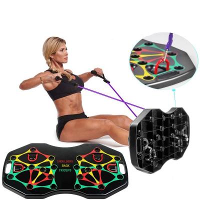 China Wellshow Sport Lightweight Lift Up Training System Lift Up Racks Board With Resistance Band Portable Bracket Board for sale