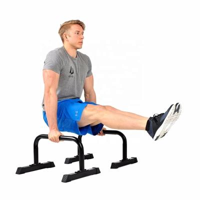 China Wellshow Sport Stable Lift Up Bar Rack With Handle Parallettes Dip Bar Handstand Bar for sale