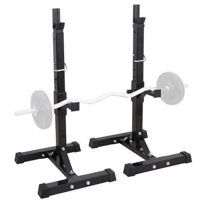 China Wellshow Adjustable Bench Press Weightlifting Fitness Dip Rack Barbell Stable Squat Portable Rack Adjustable Dumbbell Racks for sale