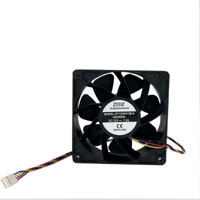 China GPU CAS Wholesale Chinece 12038Cooling Fan 4500Rpm CPU Cooler Gpu Fan Holder Cooling Fan for sale