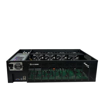 China With Fan Factory Direct B85 Platform Chassis Update Version 8 Gpu Case Server Computer Chassis High Quality Platform for sale