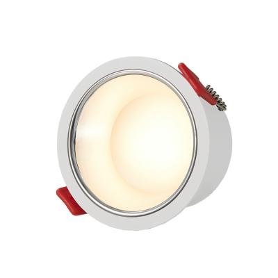 China Minimalist Narrow Frame Embedded Bedroom Living Room No Head Light Household Deep Anti-glare Downlight High Display for sale