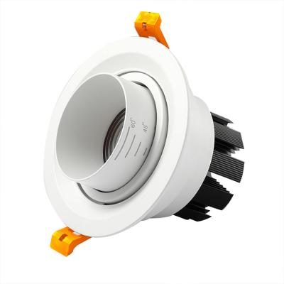 China modern adjustable 3w 5w 7w 10w 12w 15w 20w 30w led wall washer mini spotlight recessed led downlight for sale