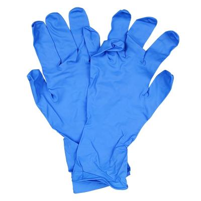 China No Natural Rubber Potein GUSIIE Grade Disposable Blue Box For Food Nitrile Gloves for sale