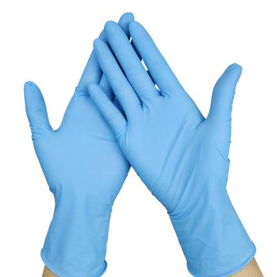 China Wholesale Safety Exam Nitrile Rubber Kitchen 100% Medical Nitrile Gloves With Cheap Price for sale