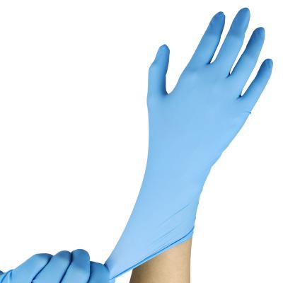 China 100% Nitrile Rubber Direct Selling Dentist Black Examination Medical Nitrile Gloves With Factory Price for sale