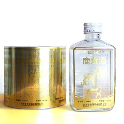 China Antler waterproof custom transparent pilose wine bottle for sale