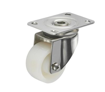 China Durable/High Load Capacity/Low Noise Ratio Dual Universal Caster 3 Inch Industrial Heavy Duty Universal Nylon Caster Wheel for sale