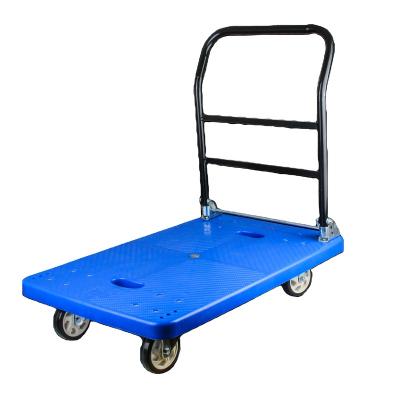 China Factory. Stainless Steel Foldable Platform Goods Carrying Hand Trolley 500/300/150kg Hand Truck Carts for sale